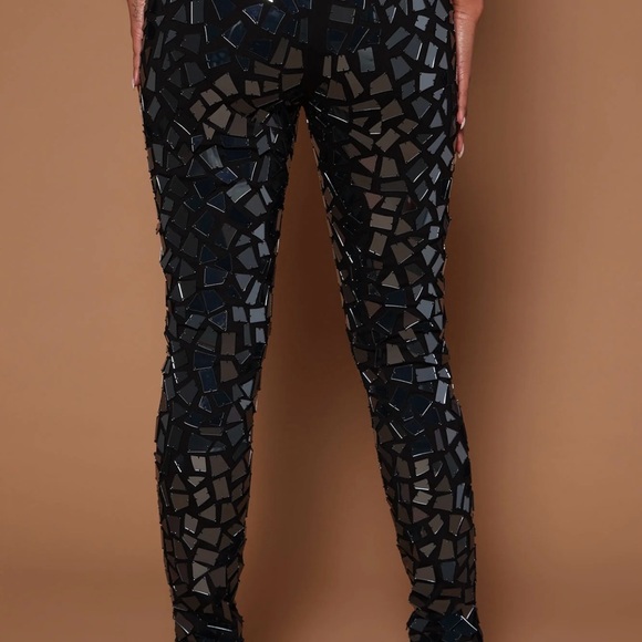 NEW WOMENS MIRROR DECOR TWO PIECE SET - Picture 5 of 7